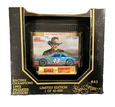 Richard Petty #43 Racing Champions 1992 Premier Edition 1:64 Scale Die Cast - $12.99