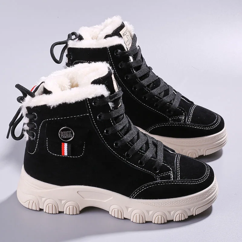 2024 Women Boots Winter Warm Snow Boots Women   Ankle Boots for Female Winter Sh - £178.08 GBP