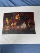 Disney Beauty And The Beast SHH...! Art Print McGaw Graphics 14 x 11 New - £11.66 GBP
