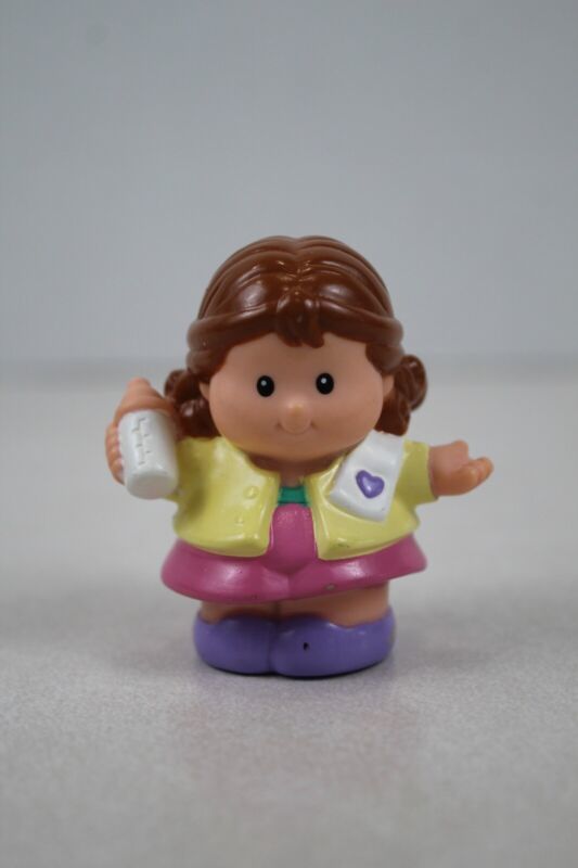 Primary image for FISHER PRICE LITTLE PEOPLE Mom Mother with Baby Bottle