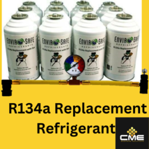 Enviro-Safe Auto AC Coolant Refrigerant Replacement, case and charging g... - £87.49 GBP