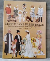 Lettie Lane Paper Dolls Uncut 1981 Shelia Young 16 pg of Dolls and Outfits - £13.13 GBP