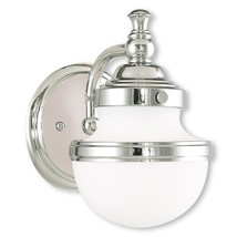 Livex 5711-05 Transitional One Light Bath Vanity from Oldwick Collection... - $131.99