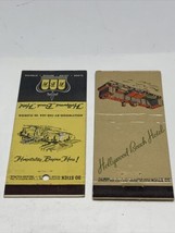 2 Front Strike Matchbook Covers Hollywood Beach Hotel  Florida   gmg - $226.15 MXN