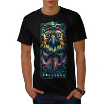 Owl Hippie Indian Animal Shirt  Men T-shirt - £10.38 GBP