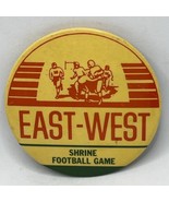 East West Shrine Football Game NCAA College Football Pinback Button Pin - $191.96 MXN