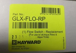 OEM Hayward  GLX-FLO-RP GoldLine Flow Switch 15 AquaRite - $139.99