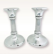 Tiffany &amp; Co Candlesticks Pair in Sterling Silver - £715.42 GBP