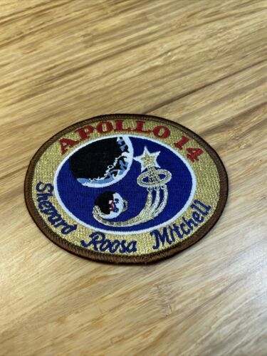 Apollo 14 Patch Space Program Shepard Roosa Mitchell KG JD - $9.90
