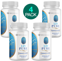 4- PACK-Liv Pure-Powered by Nature- Liver Support Supplement (60 Capsules) - £65.90 GBP