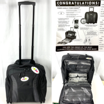 Ebay Olympia RT-700 Rolling Overnighter Suitcase Carry On Luggage w/Toil... - £93.38 GBP