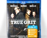 True Grit (Blu-ray/DVD, 2010, Inc. Digital) Brand New !  Jeff Bridges Ma... - $9.48