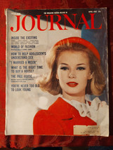 Ladies Home Journal April 1962 Agatha Christie Carmel Snow Jane Hinchman - £10.35 GBP