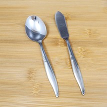 Oneida Kenwood Forever Rose Butter Knife and Sugar Spoon Set Community S... - £14.84 GBP