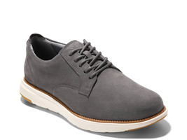 Cole Haan Men&#39;s Oxfords Grand Atlantic Oxford Light Grey Leather NEW W/Box - $154.97