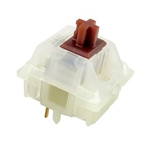 Gateron Switches Milky Brown Mechanical Keyboard Yellow 5Pins For All Mx Mechani - £42.65 GBP