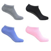 4 Pairs Yoga Socks Non Slip Grip Socks For Women Yoga Barre Pilates - £9.07 GBP