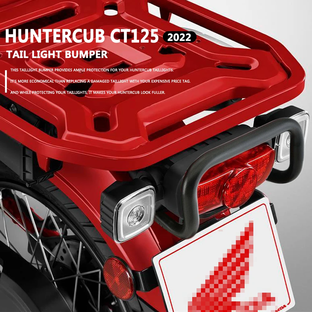   Cub CT125 CT 125 ct125 2020 2021 2022 Motorcycle Tail Light Bumper TRAIL PIPE  - £195.88 GBP