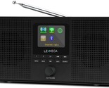 Black Finish Lemega Ir4S Stereo Wifi Internet Radio, Fm Digital Radio,, ... - £81.25 GBP