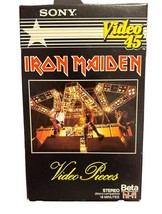 Iron Maiden Video 45 Beta Hi-Fi Cassette - Video Pieces - 18 Min - $40.78