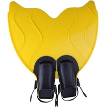 Mermaid fins big feet swimming training flippers long fins flippers adul... - $1,132.55 MXN