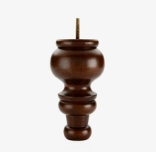 7&quot; Wood Round Tapered Furniture Feet - Set of 4 - $36.62