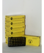 UNION METALLIC CARTRIDGE CO 9mm Lugar EMPTY boxes w/trays 7 ttl (blk bx5... - £38.88 GBP
