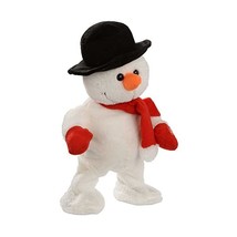 WeRChristmas 30 cm Walking/ Dancing and Singing Snowman Christmas Decoration  - $36.00