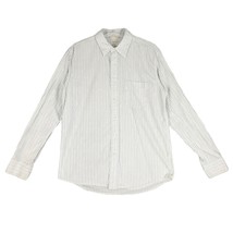 Vtg Y2K American Eagle Outfitters Men&#39;s M Striped Casual Dress Shirt Long Sleeve - £15.11 GBP