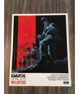 DARK SPACES WILDFIRE IDW NYCC Comic Con EXCLUSIVE PROMO POSTER PRINT 8 X 10 - $16.98 CAD