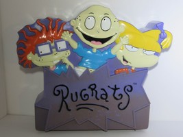 1997 Rare Vintage Rugrats Stamp &amp; Sticker Activity Case Tommy, Jackie, Angelica - £14.77 GBP