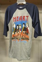 Heart  Private Edition Tour 82 T Shirt Jersey Band Tee 80s Music Large 4... - £198.32 GBP