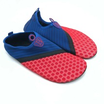 Water Shoes Slip On Mesh Lightweight Blue Red 41/42 Mens 8/9 Womens 10.5/11 - £11.38 GBP