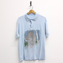 Vintage Grizzly Bear Polo Shirt Large - £37.12 GBP