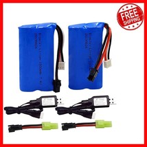 Efficient 7.4V 1500mAh Li-ion Battery and USB Charger for H101 H103 Boats - $665.36 MXN