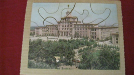 Vintage Antique Chinese Military Museum Picture Jigsaw Wood Puzzle  - $39.59