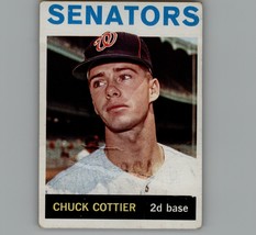 1964 Topps Chuck Cottier    #397 Washington Senators - $3.07