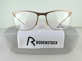 Rodenstock R 2591 C (Rose Gold Brushed) 52-17-135 Eyeglass Frames - £29.68 GBP