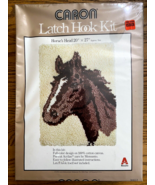 CARON LATCH HOOK KIT &quot;HORSE&#39;S HEAD 3065/1  20&quot; X 27&quot; - $29.99