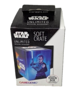 Star Wars Soft Crate Token Box Rey Kylo Ren Holds 60 Card Deck Gamegenic... - $13.41 CAD