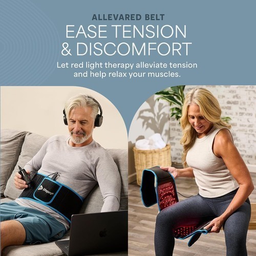 Lifepro Red Light Therapy Belt –660nm & 850nm Near Infrared Heating Pad for Well Item image 5