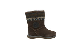 [67570] Clarks Snugglehug Girls Toddler Mushroom Brown Boots - £30.04 GBP