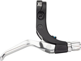Promax Click V-Point Brake Lever - Long Reach, Silver - £33.08 GBP