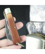 vintage pocket knife &quot;Holub&quot; Sycamore Ill USA old 2 blade Hawkbill elect... - $34.99