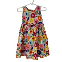 Bonnie Jean Girls Sz 4 Sun Dress Floral A-line Sleeveless Bright All Over Print - £11.06 GBP