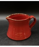 Vietri Red Ceramic Creamer Made In Italy - $564.31 MXN