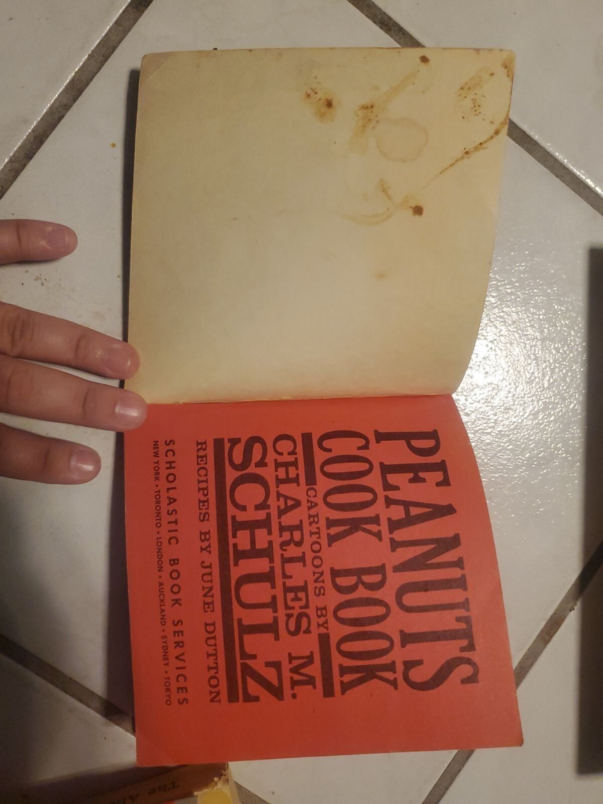 Peanuts Cook Book 1975 8th Printing Item image 3