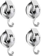 iRomic Heavy Duty Vacuum Suction Cups Hooks (4Pack) Specialized for - £17.89 GBP