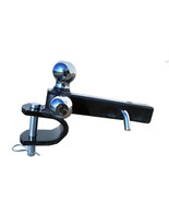 HD Trailer Recovery Tow Hitch Triple Balls w/ U-Type Mounting &amp; 2&quot; Solid... - $76.92 CAD
