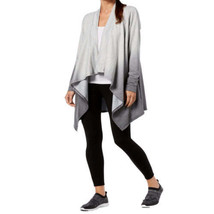 allbrand365 designer Womens Dip Dyed Wrap Size X-Small Color Black - £30.93 GBP